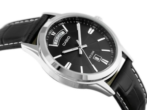 ZEGAREK MĘSKI CASIO COLLECTION MTP-1381L-1A (ZD076E) + BOX ZEGAREK MĘSKI CASIO COLLECTION MTP-1381L-1A (ZD076E) + BOX