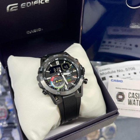 ZEGAREK MĘSKI CASIO EDIFICE 48MM ECB-40MP-1A BLUETOOTH + BOX ZEGAREK MĘSKI CASIO EDIFICE 48MM ECB-40MP-1A BLUETOOTH + BOX
