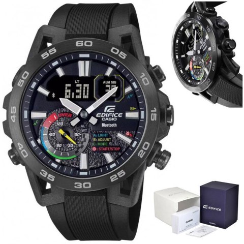 ZEGAREK MĘSKI CASIO EDIFICE 48MM ECB-40MP-1A BLUETOOTH + BOX ZEGAREK MĘSKI CASIO EDIFICE 48MM ECB-40MP-1A BLUETOOTH + BOX