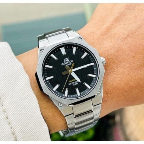 ZEGAREK MĘSKI CASIO EFR-S108D-1A EDIFICE CLASSIC SAPPHIRE + BOX ZEGAREK MĘSKI CASIO EFR-S108D-1A EDIFICE CLASSIC SAPPHIRE + BOX