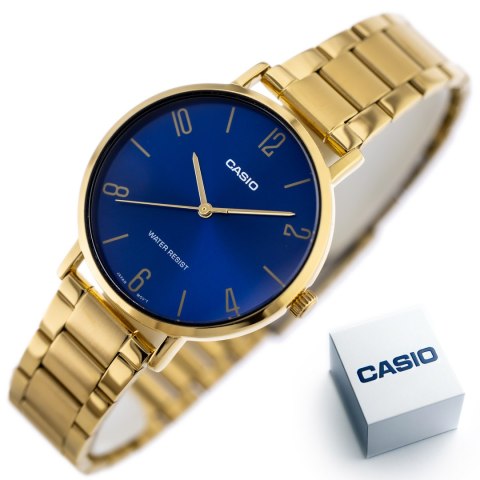 ZEGAREK MĘSKI CASIO MTP-VT01G-2B2 + BOX ZEGAREK MĘSKI CASIO MTP-VT01G-2B2 + BOX