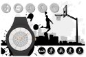 SMARTWATCH DAMSKI GRAVITY GT14-3 - ROZMOWY BLUETOOTH, WŁASNE TARCZE (SG026C)