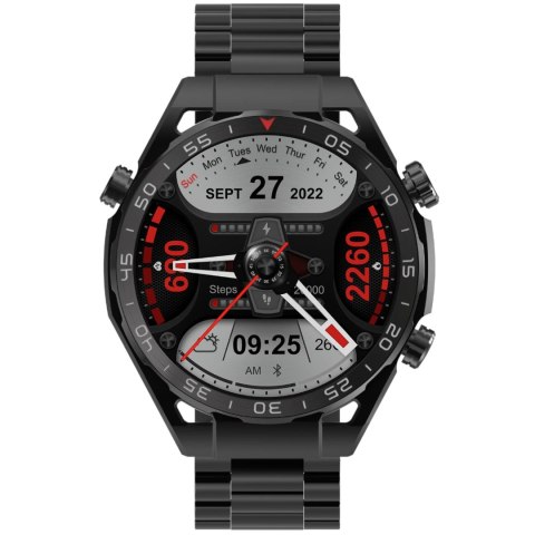 SMARTWATCH MĘSKI GRAVITY GT13-1 - DODATKOWY PASEK (SG028A) SMARTWATCH MĘSKI GRAVITY GT13-1 - DODATKOWY PASEK (SG028A)
