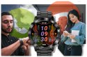 SMARTWATCH MĘSKI GRAVITY GT20-1 - AMOLED, DODATKOWY PASEK (SG024A)