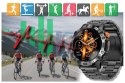 SMARTWATCH MĘSKI GRAVITY GT20-1 - AMOLED, DODATKOWY PASEK (SG024A)