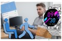 SMARTWATCH MĘSKI GRAVITY GT20-2 - AMOLED, DODATKOWY PASEK (SG024B)