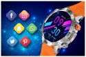 SMARTWATCH MĘSKI GRAVITY GT20-4 - AMOLED, DODATKOWY PASEK (SG024D)