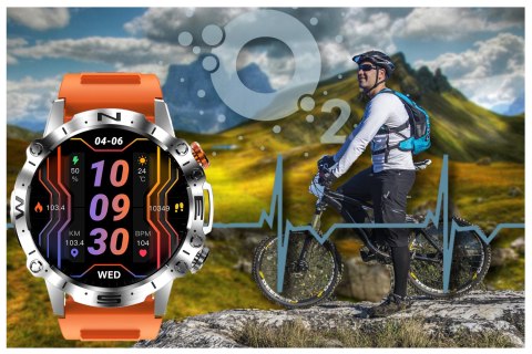 SMARTWATCH MĘSKI GRAVITY GT20-4 - AMOLED, DODATKOWY PASEK (SG024D) SMARTWATCH MĘSKI GRAVITY GT20-4 - AMOLED, DODATKOWY PASEK (SG024D)