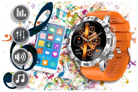 SMARTWATCH MĘSKI GRAVITY GT20-4 - AMOLED, DODATKOWY PASEK (SG024D) SMARTWATCH MĘSKI GRAVITY GT20-4 - AMOLED, DODATKOWY PASEK (SG024D)