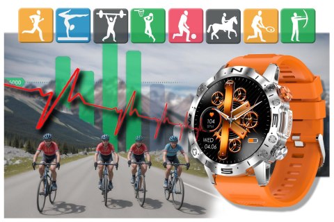SMARTWATCH MĘSKI GRAVITY GT20-4 - AMOLED, DODATKOWY PASEK (SG024D) SMARTWATCH MĘSKI GRAVITY GT20-4 - AMOLED, DODATKOWY PASEK (SG024D)