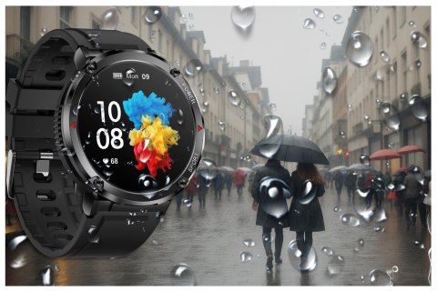 SMARTWATCH MĘSKI GRAVITY GT21-1 - BLUETOOTH CALL, DODATKOWY PASEK (SG025A) SMARTWATCH MĘSKI GRAVITY GT21-1 - BLUETOOTH CALL, DODATKOWY PASEK (SG025A)