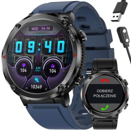 SMARTWATCH MĘSKI GRAVITY GT21-5 - BLUETOOTH CALL, DODATKOWY PASEK (SG025E)