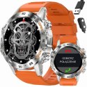 SMARTWATCH MĘSKI GRAVITY GT9-9- WYKONYWANIE POŁĄCZEŃ, CIŚNIENIOMIERZ (SG021I)