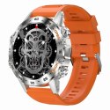 SMARTWATCH MĘSKI GRAVITY GT9-9- WYKONYWANIE POŁĄCZEŃ, CIŚNIENIOMIERZ (SG021I)