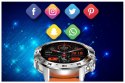 SMARTWATCH MĘSKI GRAVITY GT9-9- WYKONYWANIE POŁĄCZEŃ, CIŚNIENIOMIERZ (SG021I)