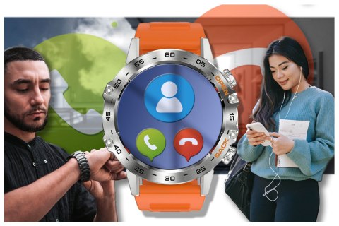 SMARTWATCH MĘSKI GRAVITY GT9-9- WYKONYWANIE POŁĄCZEŃ, CIŚNIENIOMIERZ (SG021I) SMARTWATCH MĘSKI GRAVITY GT9-9- WYKONYWANIE POŁĄCZEŃ, CIŚNIENIOMIERZ (SG021I)