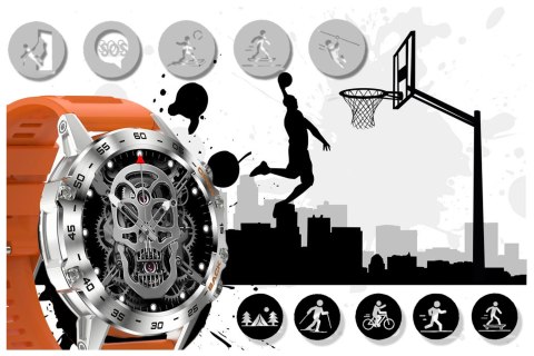 SMARTWATCH MĘSKI GRAVITY GT9-9- WYKONYWANIE POŁĄCZEŃ, CIŚNIENIOMIERZ (SG021I) SMARTWATCH MĘSKI GRAVITY GT9-9- WYKONYWANIE POŁĄCZEŃ, CIŚNIENIOMIERZ (SG021I)
