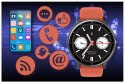 SMARTWATCH UNISEX GRAVITY GT1-3 PRO - ROZMOWY BLUETOOTH, DODATKOWY PASEK (SG027C)