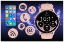 SMARTWATCH UNISEX GRAVITY GT1-5 PRO - ROZMOWY BLUETOOTH, DODATKOWY PASEK (SG027E)