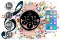 SMARTWATCH UNISEX GRAVITY GT1-5 PRO - ROZMOWY BLUETOOTH, DODATKOWY PASEK (SG027E)