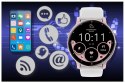 SMARTWATCH UNISEX GRAVITY GT1-6 PRO - ROZMOWY BLUETOOTH, DODATKOWY PASEK (SG027F)