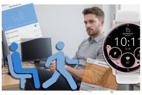 SMARTWATCH UNISEX GRAVITY GT1-6 PRO - ROZMOWY BLUETOOTH, DODATKOWY PASEK (SG027F) SMARTWATCH UNISEX GRAVITY GT1-6 PRO - ROZMOWY BLUETOOTH, DODATKOWY PASEK (SG027F)