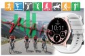 SMARTWATCH UNISEX GRAVITY GT1-6 PRO - ROZMOWY BLUETOOTH, DODATKOWY PASEK (SG027F)