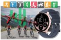 SMARTWATCH UNISEX GRAVITY GT1-7 PRO - ROZMOWY BLUETOOTH, DODATKOWY PASEK (SG027G)
