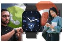 SMARTWATCH UNISEX GRAVITY GT15-1 - ROZMOWY BLUETOOTH, DODATKOWY PASEK (SG029A)