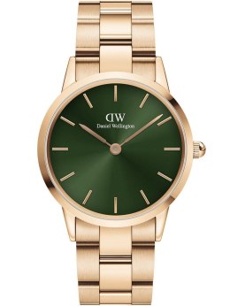 ZEGAREK DAMSKI DANIEL WELLINGTON DW00100421 ICONIC EMERALD 28MM + BOX