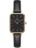 ZEGAREK DAMSKI DANIEL WELLINGTON DW00100435 - QUADRO PRESSED SHEFFIELD ROSE GOLD 20MM + BOX
