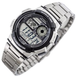 ZEGAREK MĘSKI CASIO AE-1000WD 1A (ZD073H) - WORLD TIME + BOX