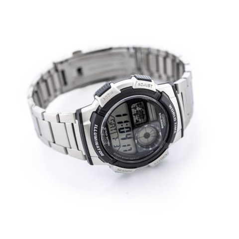 ZEGAREK MĘSKI CASIO AE-1000WD 1A (ZD073H) - WORLD TIME + BOX ZEGAREK MĘSKI CASIO AE-1000WD 1A (ZD073H) - WORLD TIME + BOX