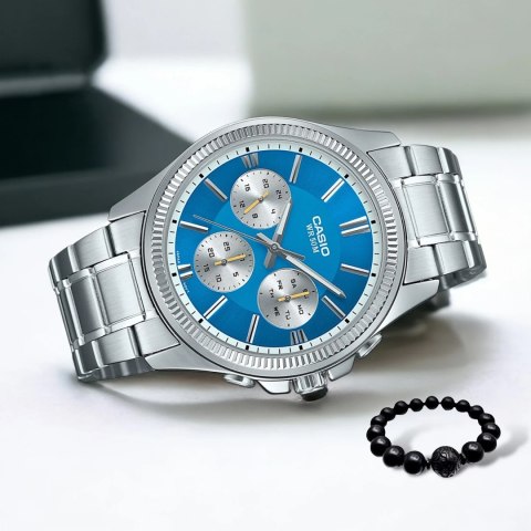 ZEGAREK MĘSKI CASIO MTP-1375D-2A2 (ZD112D) + BOX ZEGAREK MĘSKI CASIO MTP-1375D-2A2 (ZD112D) + BOX