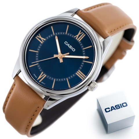 ZEGAREK MĘSKI CASIO MTP-V005L-2B5 + BOX (ZD225C) ZEGAREK MĘSKI CASIO MTP-V005L-2B5 + BOX (ZD225C)