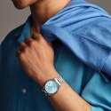ZEGAREK MĘSKI CITIZEN TSUYOSA TURqUOISE BLUE NJ0151-88M - AUTOMAT SZAFIR