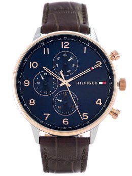 ZEGAREK MĘSKI TOMMY HILFIGER LEONARD 1791987 (ZF089B) + BOX