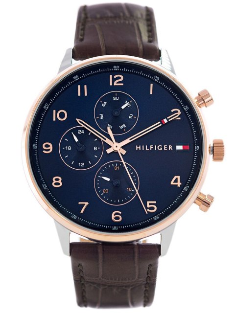 ZEGAREK MĘSKI TOMMY HILFIGER LEONARD 1791987 (ZF089B) + BOX ZEGAREK MĘSKI TOMMY HILFIGER LEONARD 1791987 (ZF089B) + BOX