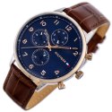 ZEGAREK MĘSKI TOMMY HILFIGER LEONARD 1791987 (ZF089B) + BOX