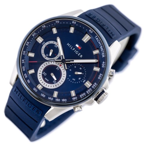 ZEGAREK MĘSKI TOMMY HILFIGER MAX 1791970 (ZF103A) + BOX ZEGAREK MĘSKI TOMMY HILFIGER MAX 1791970 (ZF103A) + BOX