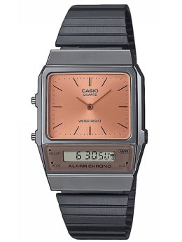 ZEGAREK UNISEX CASIO VINTAGE DUAL TIME AQ-800ECGG-4ADF + BOX