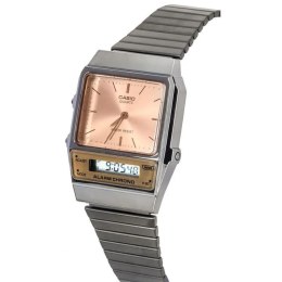 ZEGAREK UNISEX CASIO VINTAGE DUAL TIME AQ-800ECGG-4ADF + BOX