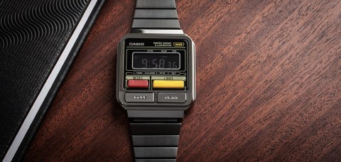 ZEGAREK MĘSKI CASIO VINTAGE A120WEGG-1BDF +BOX ZEGAREK MĘSKI CASIO VINTAGE A120WEGG-1BDF +BOX