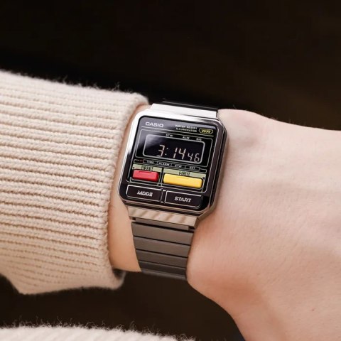 ZEGAREK MĘSKI CASIO VINTAGE A120WEGG-1BDF +BOX ZEGAREK MĘSKI CASIO VINTAGE A120WEGG-1BDF +BOX