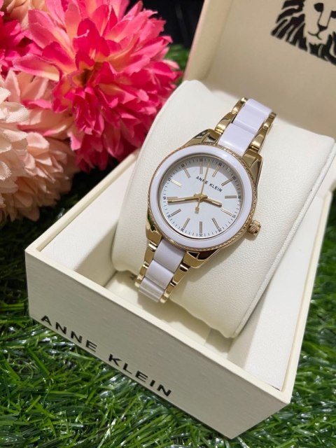 ZEGAREK DAMSKI ANNE KLEIN GOLD-TONE AK-3212WTGB + BOX ZEGAREK DAMSKI ANNE KLEIN GOLD-TONE AK-3212WTGB + BOX