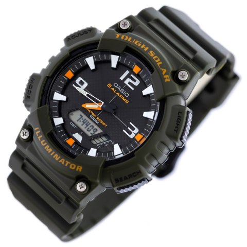 ZEGAREK MĘSKI CASIO AQ-S810W-3AV (ZD044K) - SOLAR POWERED + BOX ZEGAREK MĘSKI CASIO AQ-S810W-3AV (ZD044K) - SOLAR POWERED + BOX
