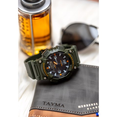 ZEGAREK MĘSKI CASIO AQ-S810W-3AV (ZD044K) - SOLAR POWERED + BOX ZEGAREK MĘSKI CASIO AQ-S810W-3AV (ZD044K) - SOLAR POWERED + BOX