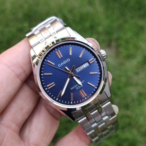 ZEGAREK MĘSKI CASIO MTP-1335D-2A2 (ZD026C) + BOX ZEGAREK MĘSKI CASIO MTP-1335D-2A2 (ZD026C) + BOX