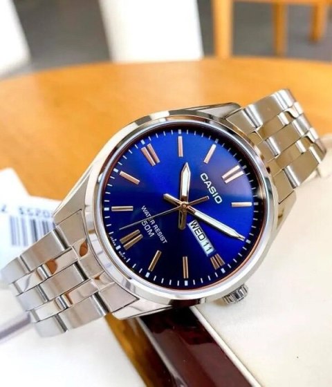 ZEGAREK MĘSKI CASIO MTP-1335D-2A2 (ZD026C) + BOX ZEGAREK MĘSKI CASIO MTP-1335D-2A2 (ZD026C) + BOX