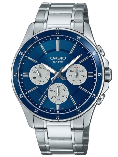ZEGAREK MĘSKI CASIO MTP-1374D-2A3 (ZD063H) + BOX ZEGAREK MĘSKI CASIO MTP-1374D-2A3 (ZD063H) + BOX